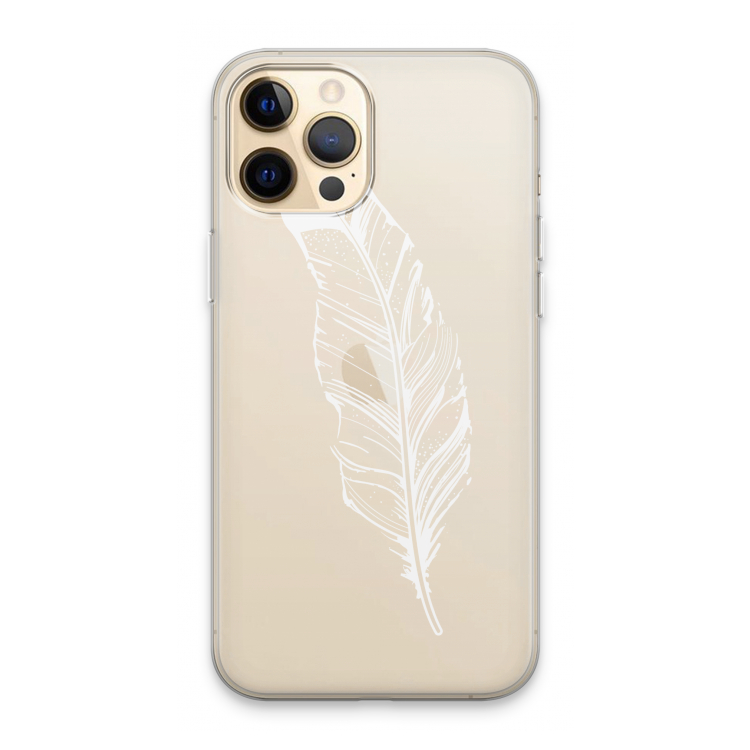 Pluim: iPhone 13 Pro Max Transparant Hoesje