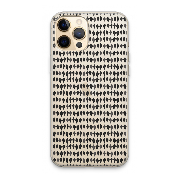 Crazy shapes: iPhone 13 Pro Max Transparant Hoesje