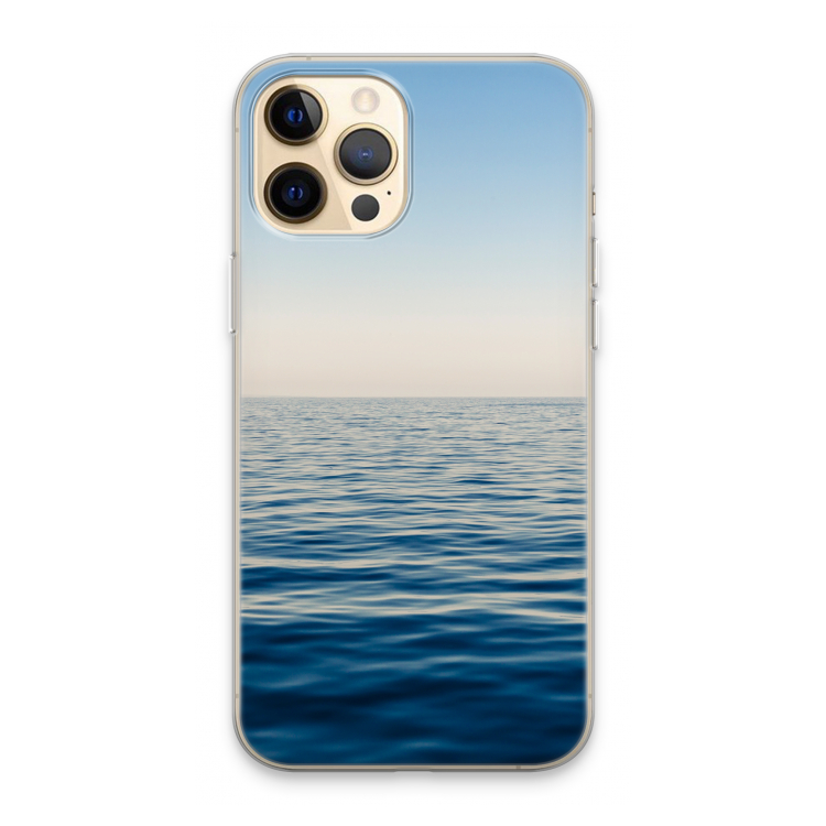 Water horizon: iPhone 13 Pro Max Transparant Hoesje