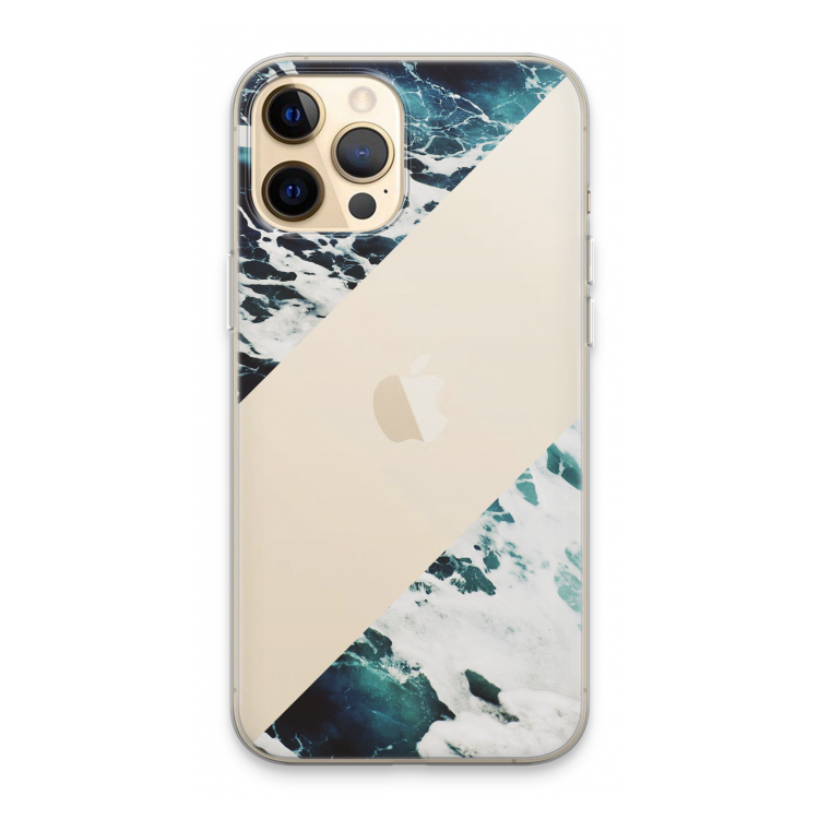Golven: iPhone 13 Pro Max Transparant Hoesje