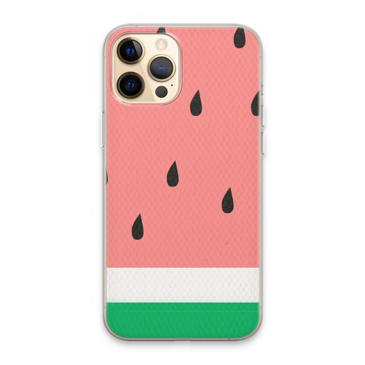 Watermeloen: iPhone 13 Pro Max Transparant Hoesje