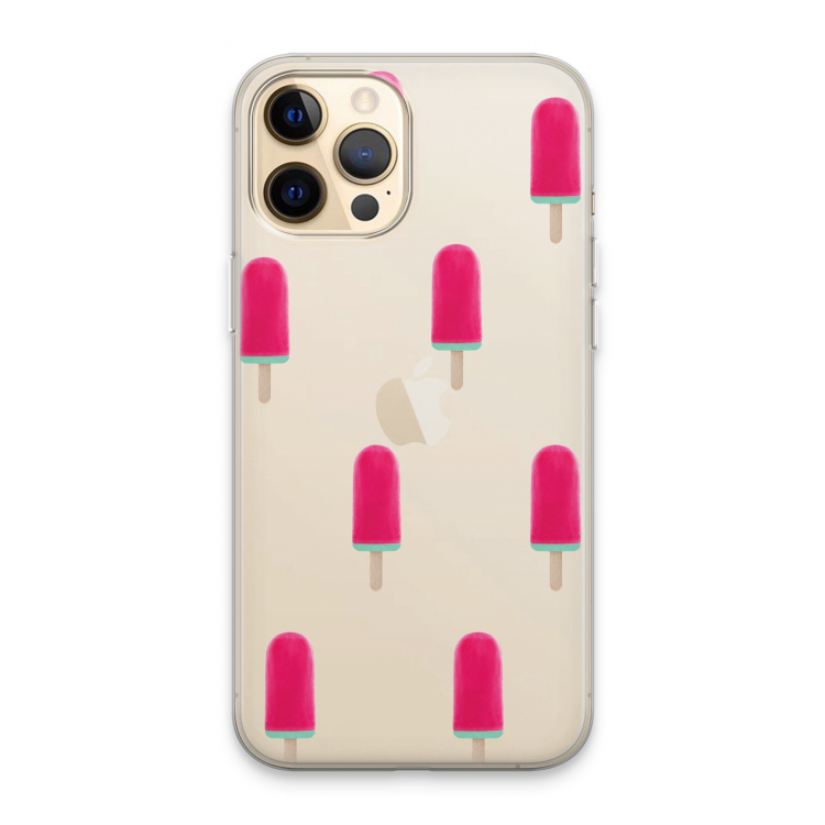 Waterijsje: iPhone 13 Pro Max Transparant Hoesje