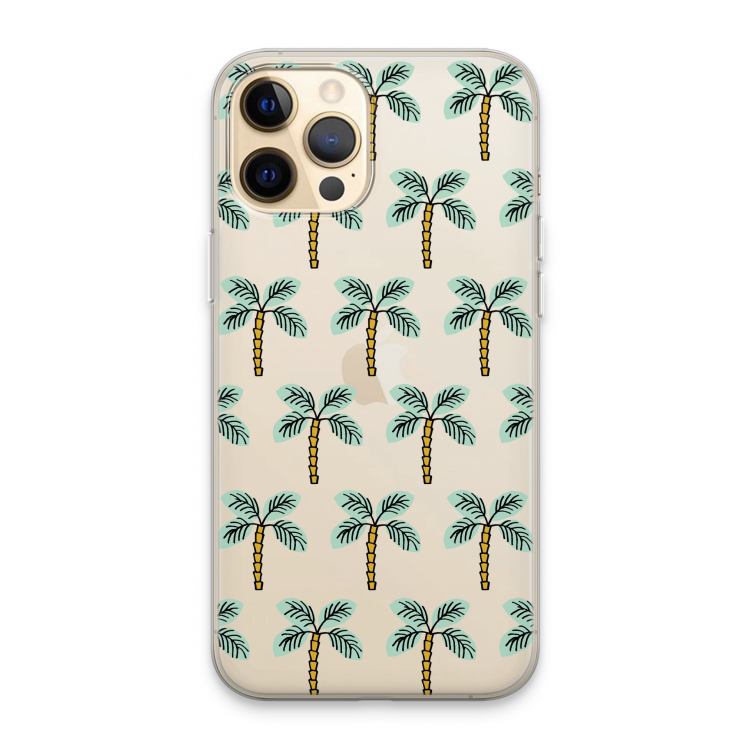 Paradise: iPhone 13 Pro Max Transparant Hoesje