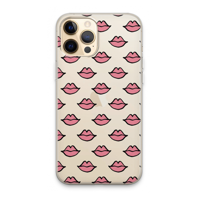 Lipjes: iPhone 13 Pro Max Transparant Hoesje