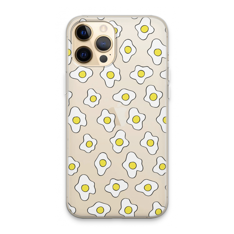 Spiegeleitjes: iPhone 13 Pro Max Transparant Hoesje