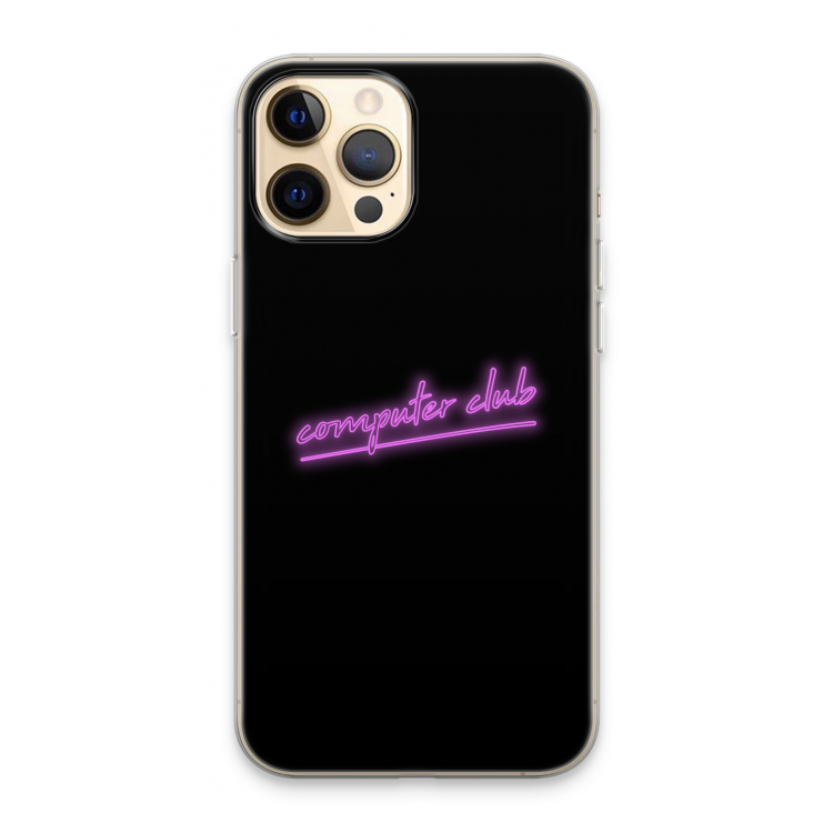 Vice Black: iPhone 13 Pro Max Transparant Hoesje