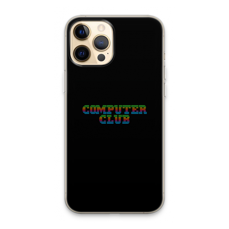 Retro: iPhone 13 Pro Max Transparant Hoesje