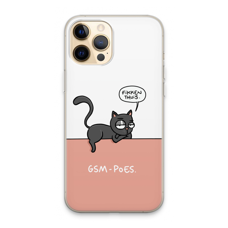 GSM poes: iPhone 13 Pro Max Transparant Hoesje