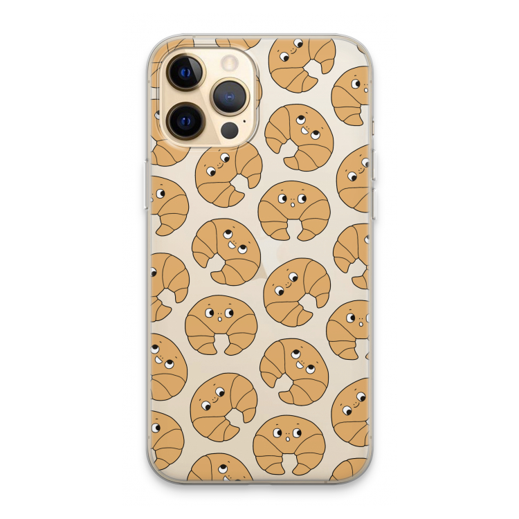 Croissant: iPhone 13 Pro Max Transparant Hoesje