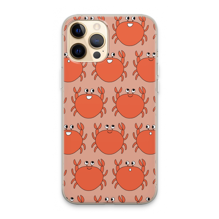 Krab: iPhone 13 Pro Max Transparant Hoesje