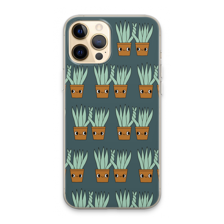Sansevieria: iPhone 13 Pro Max Transparant Hoesje