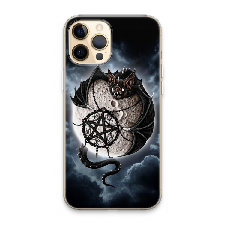 Volle maan: iPhone 13 Pro Max Transparant Hoesje