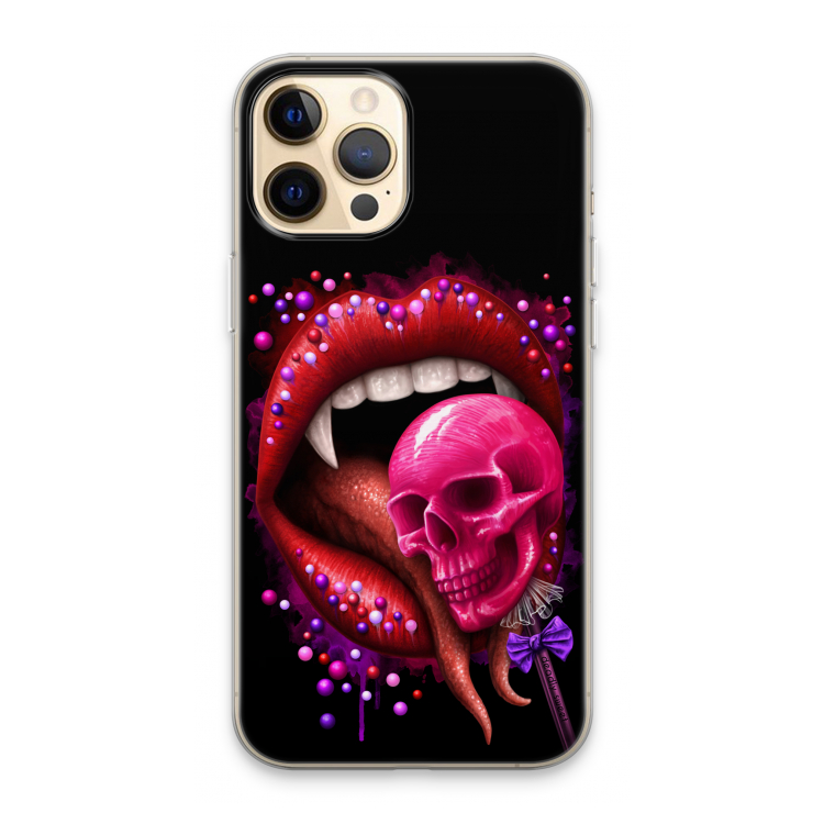 Dodelijk zoet: iPhone 13 Pro Max Transparant Hoesje