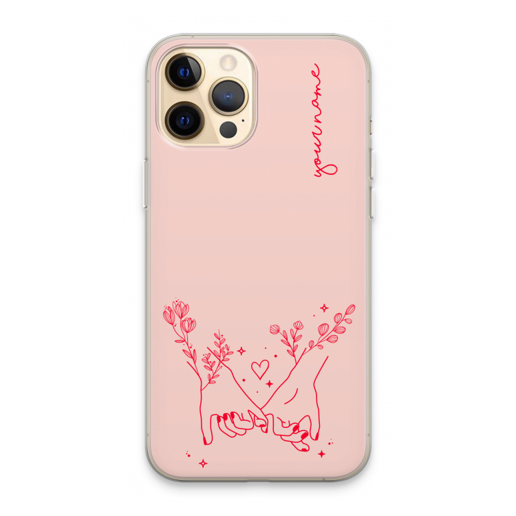 Best Friends: iPhone 13 Pro Max Transparant Hoesje