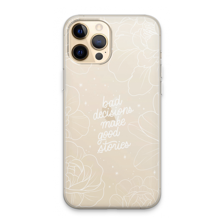Good stories: iPhone 13 Pro Max Transparant Hoesje