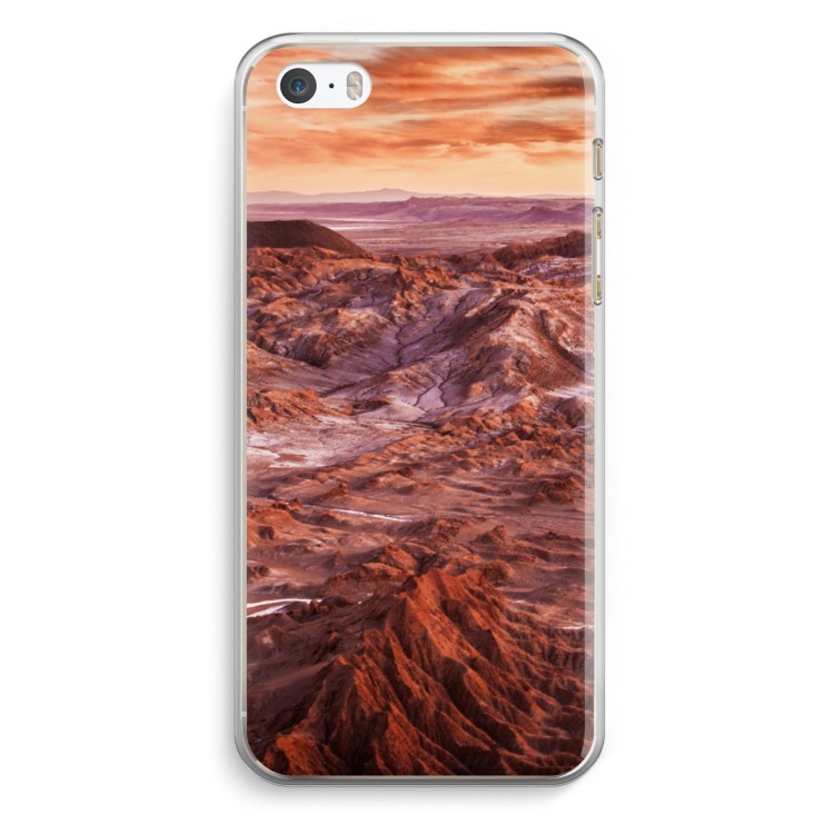 Mars: iPhone 5 / 5S / SE Transparant Hoesje