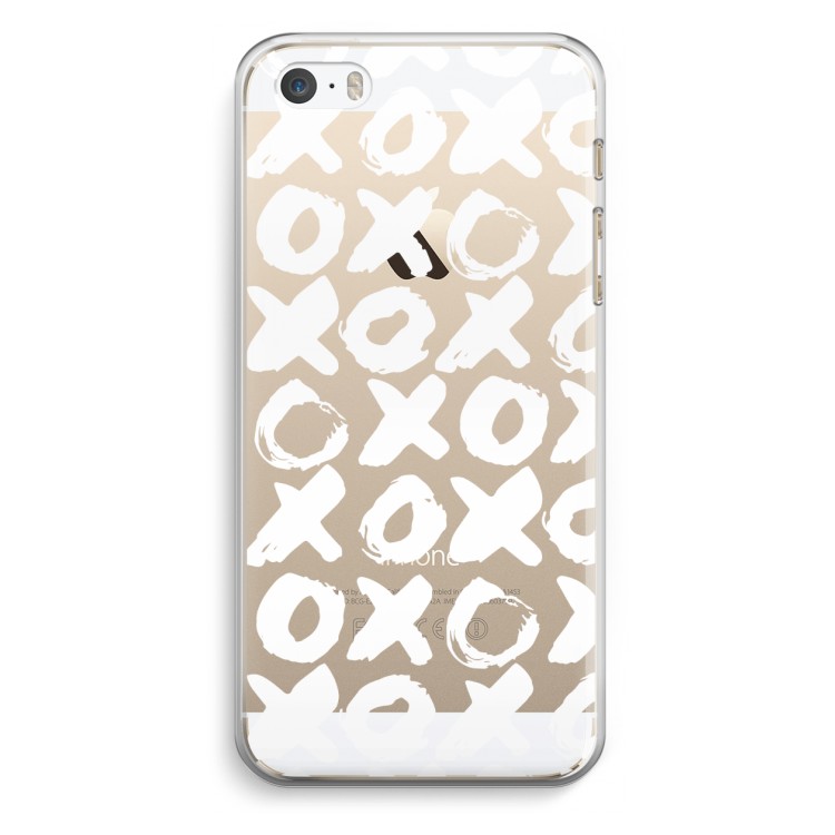 XOXO: iPhone 5 / 5S / SE Transparant Hoesje