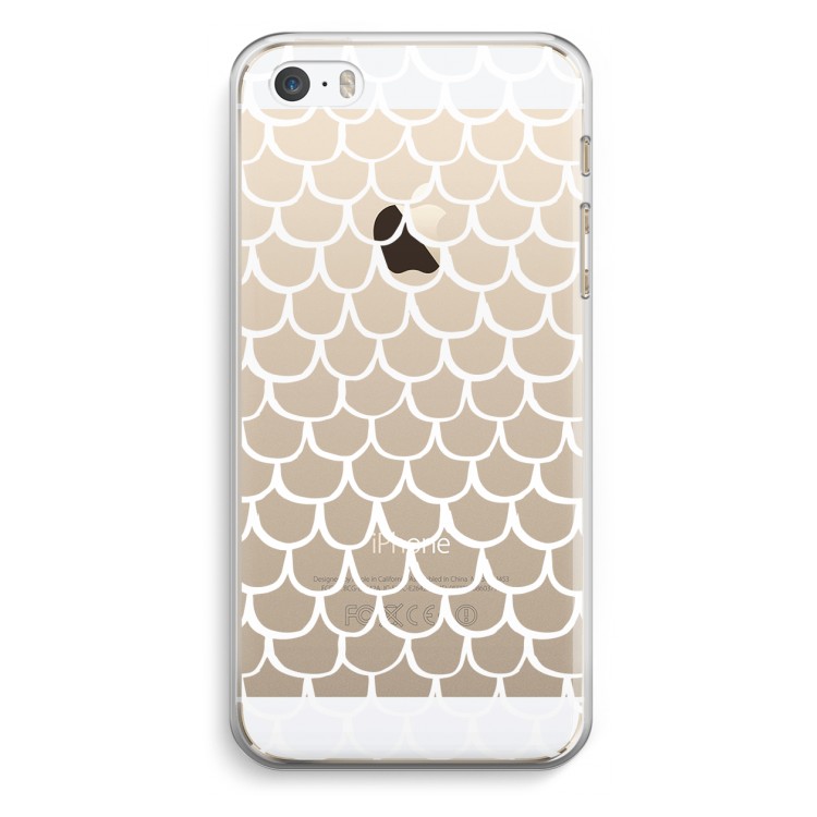 Dakpannetjes: iPhone 5 / 5S / SE Transparant Hoesje