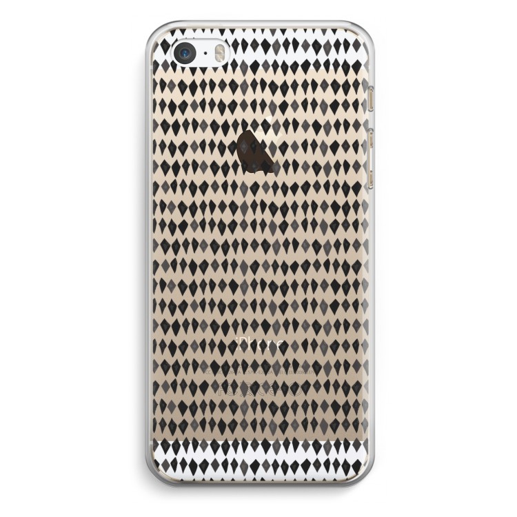 Crazy shapes: iPhone 5 / 5S / SE Transparant Hoesje