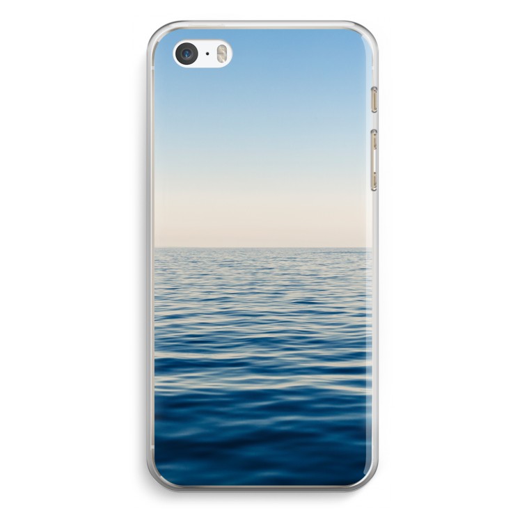 Water horizon: iPhone 5 / 5S / SE Transparant Hoesje