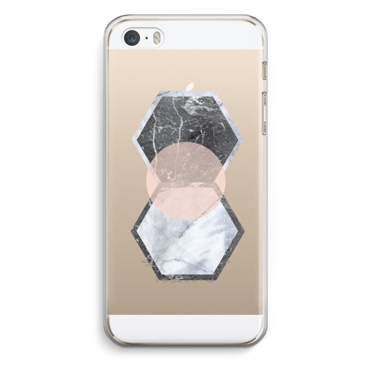Creatieve toets: iPhone 5 / 5S / SE Transparant Hoesje