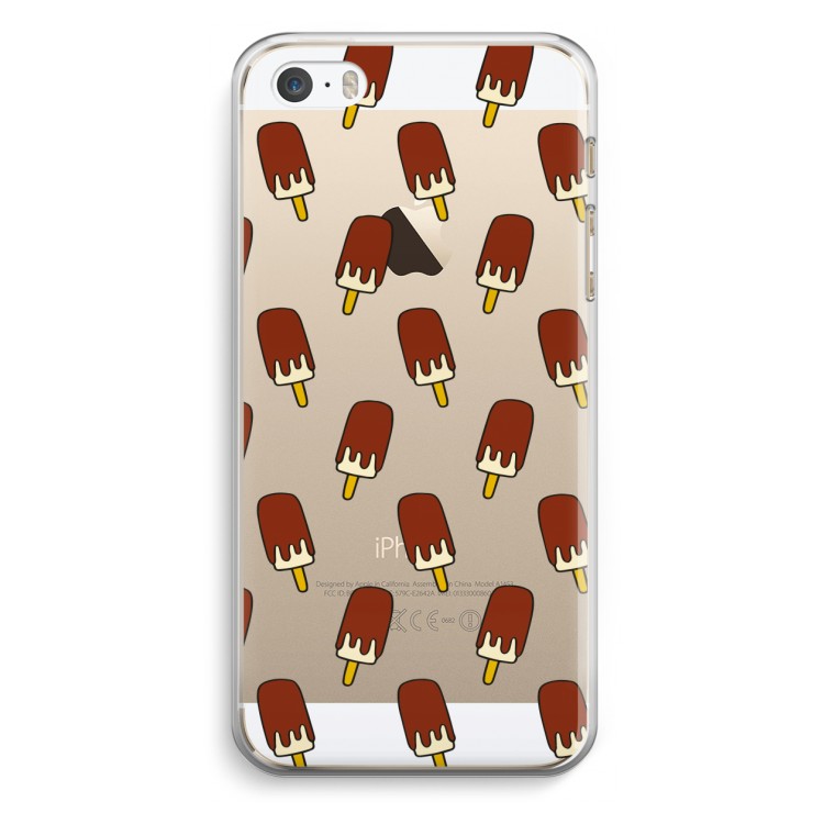 Yummy: iPhone 5 / 5S / SE Transparant Hoesje
