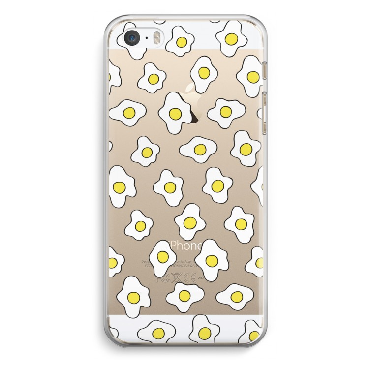 Spiegeleitjes: iPhone 5 / 5S / SE Transparant Hoesje