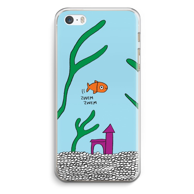 Aquarium: iPhone 5 / 5S / SE Transparant Hoesje