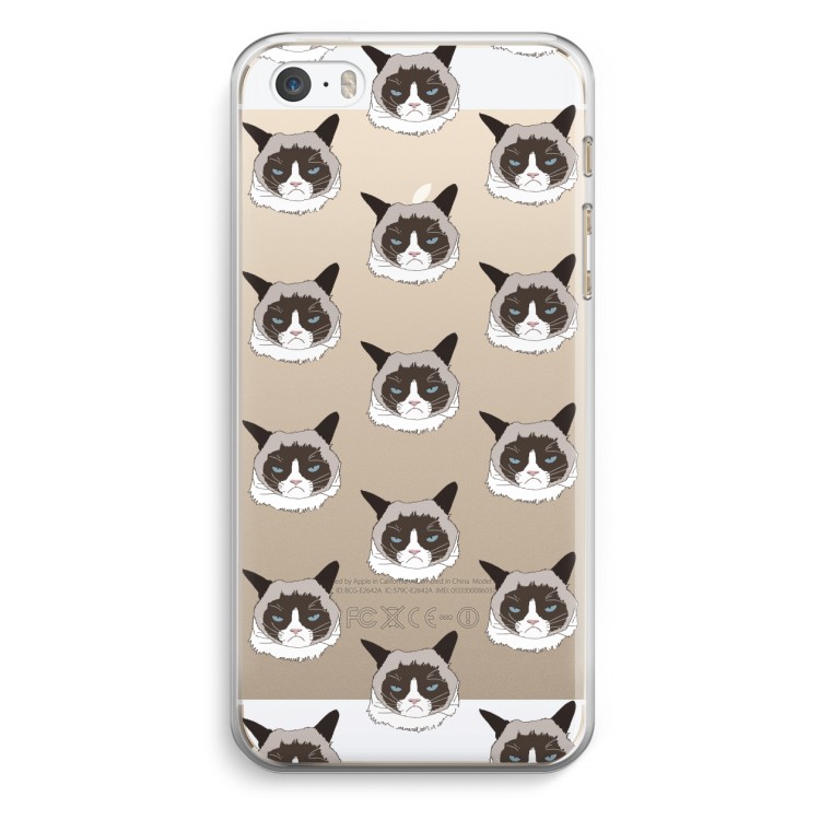 It's a Purrr Case: iPhone 5 / 5S / SE Transparant Hoesje