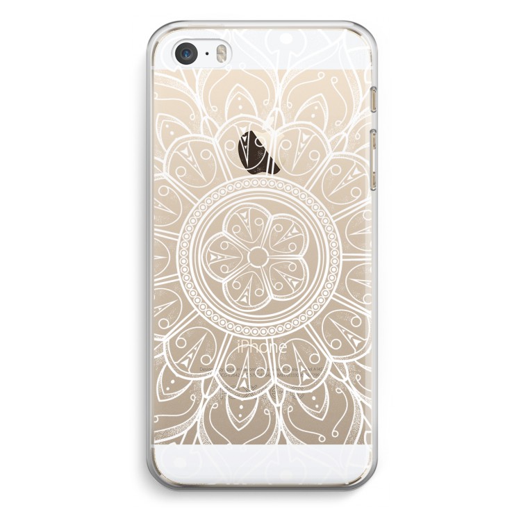 Roses Are Red: iPhone 5 / 5S / SE Transparant Hoesje