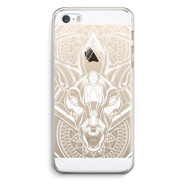 Oh Deer: iPhone 5 / 5S / SE Transparant Hoesje