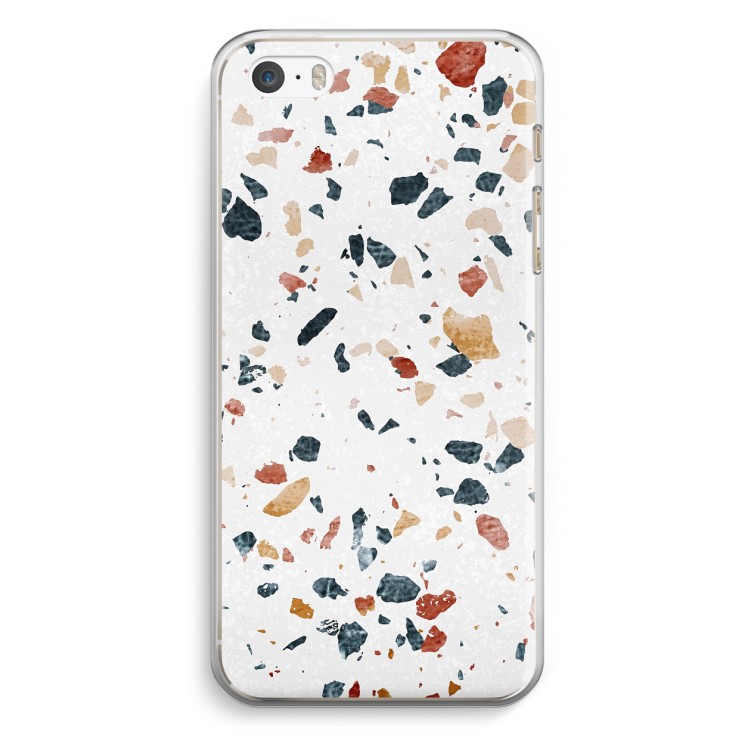 Terrazzo N°4: iPhone 5 / 5S / SE Transparant Hoesje