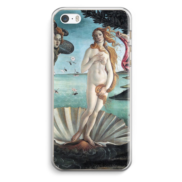 Birth Of Venus: iPhone 5 / 5S / SE Transparant Hoesje