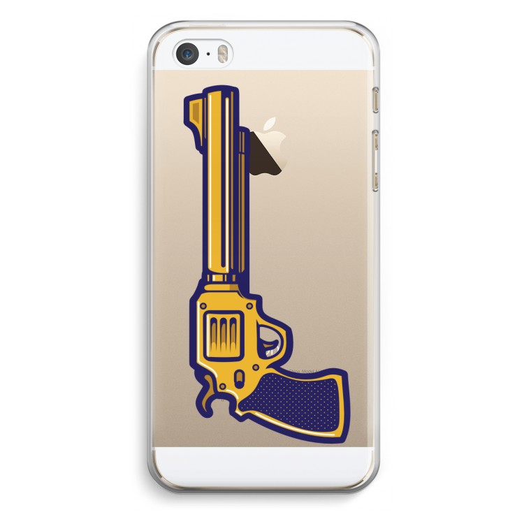 Pew Pew Pew: iPhone 5 / 5S / SE Transparant Hoesje