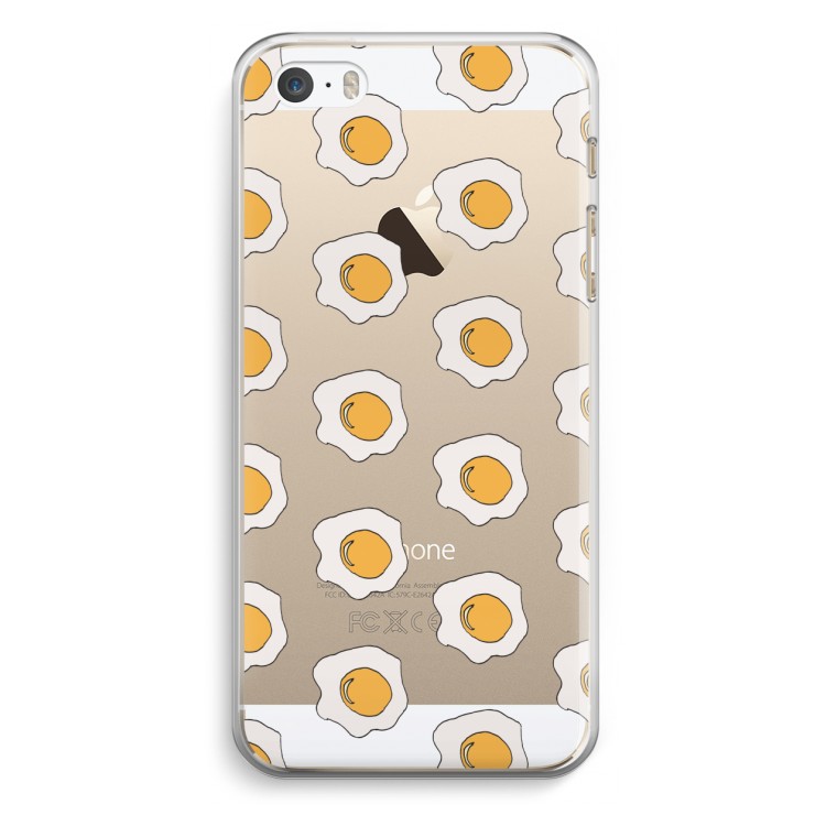 Bacon to my eggs #1: iPhone 5 / 5S / SE Transparant Hoesje