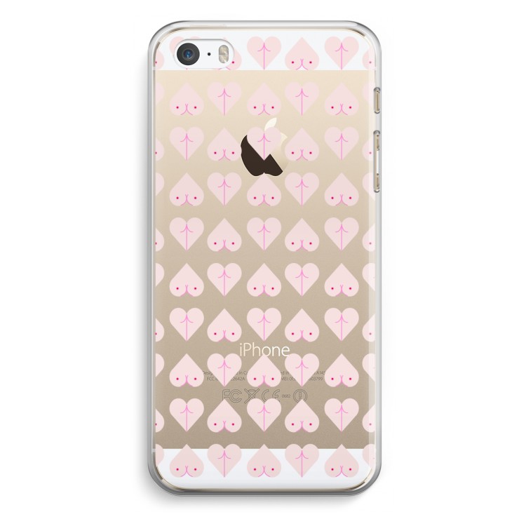 Ass 'n Titties: iPhone 5 / 5S / SE Transparant Hoesje