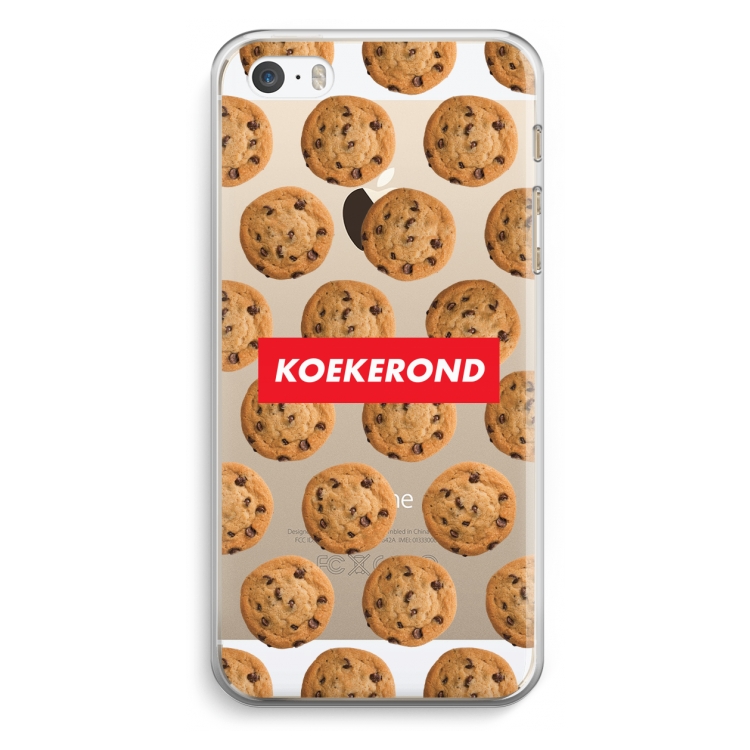 Koekerond: iPhone 5 / 5S / SE Transparant Hoesje