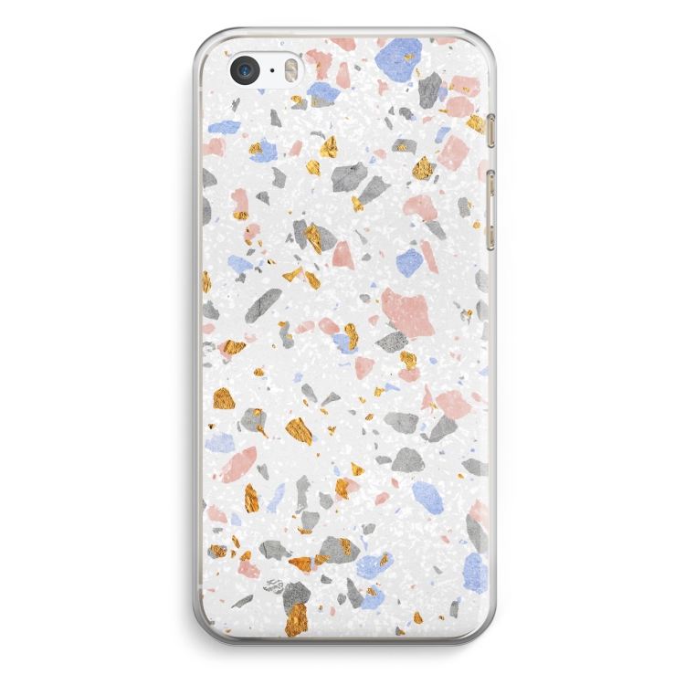 Terrazzo N°8: iPhone 5 / 5S / SE Transparant Hoesje