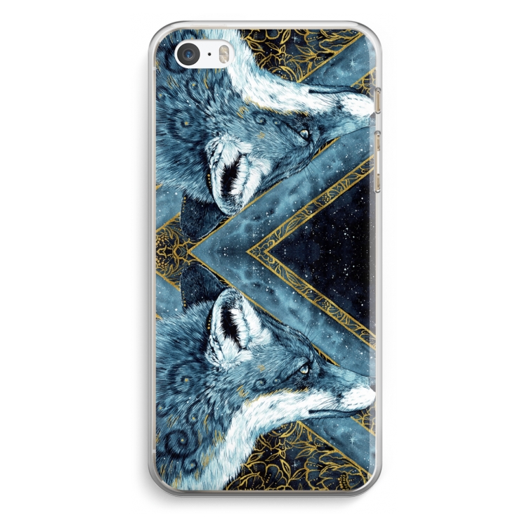 Golden Fox: iPhone 5 / 5S / SE Transparant Hoesje