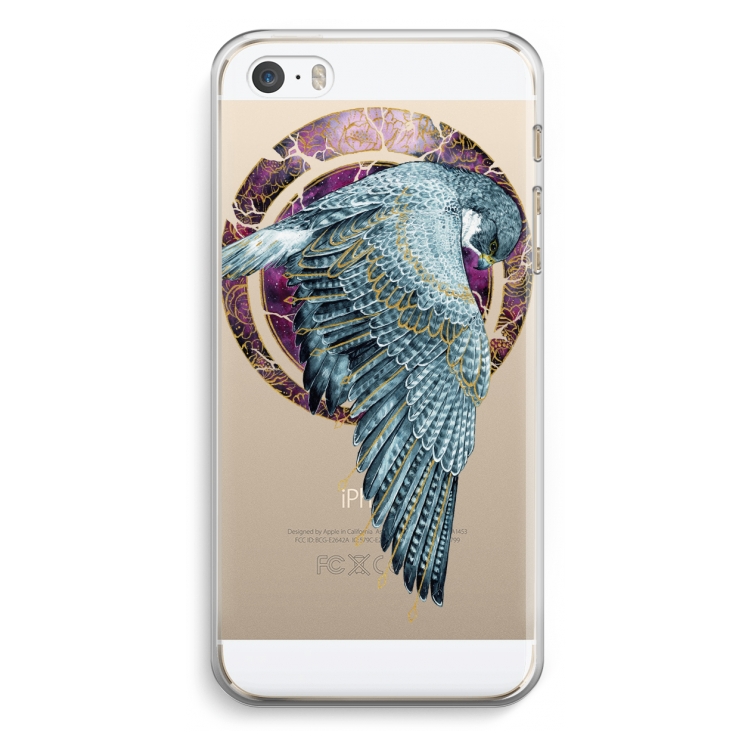 Golden Falcon: iPhone 5 / 5S / SE Transparant Hoesje