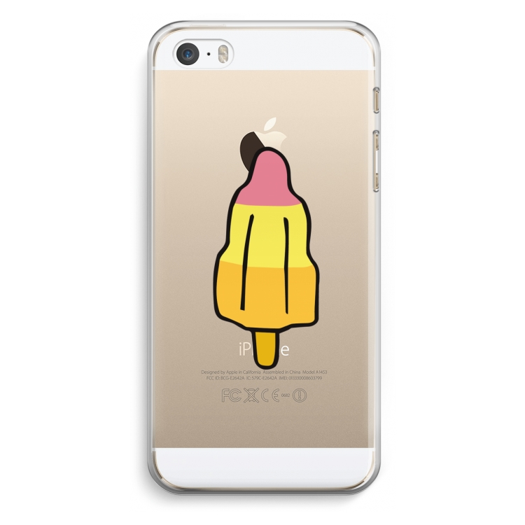 Raketijsje: iPhone 5 / 5S / SE Transparant Hoesje