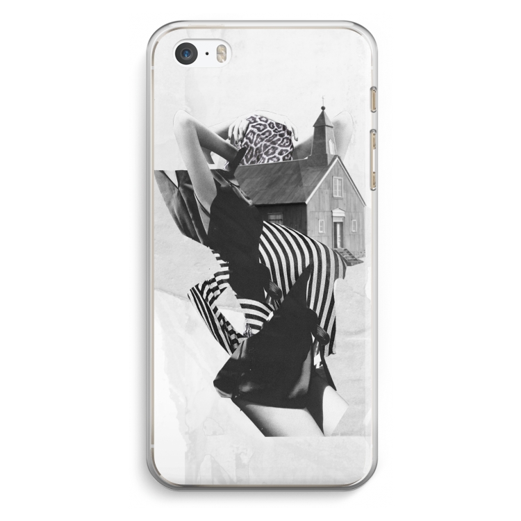 House: iPhone 5 / 5S / SE Transparant Hoesje