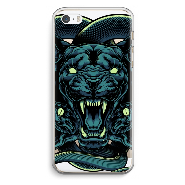 Cougar and Vipers: iPhone 5 / 5S / SE Transparant Hoesje
