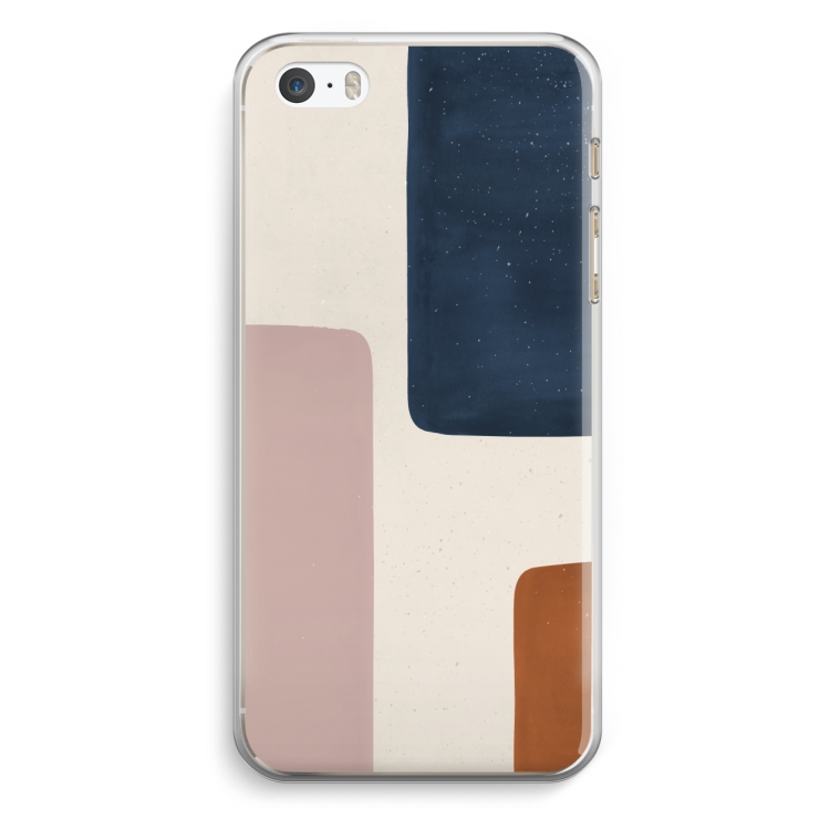 Geo #5: iPhone 5 / 5S / SE Transparant Hoesje