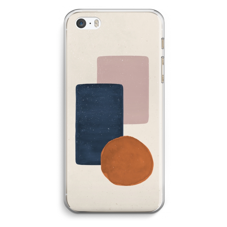 Geo #3: iPhone 5 / 5S / SE Transparant Hoesje