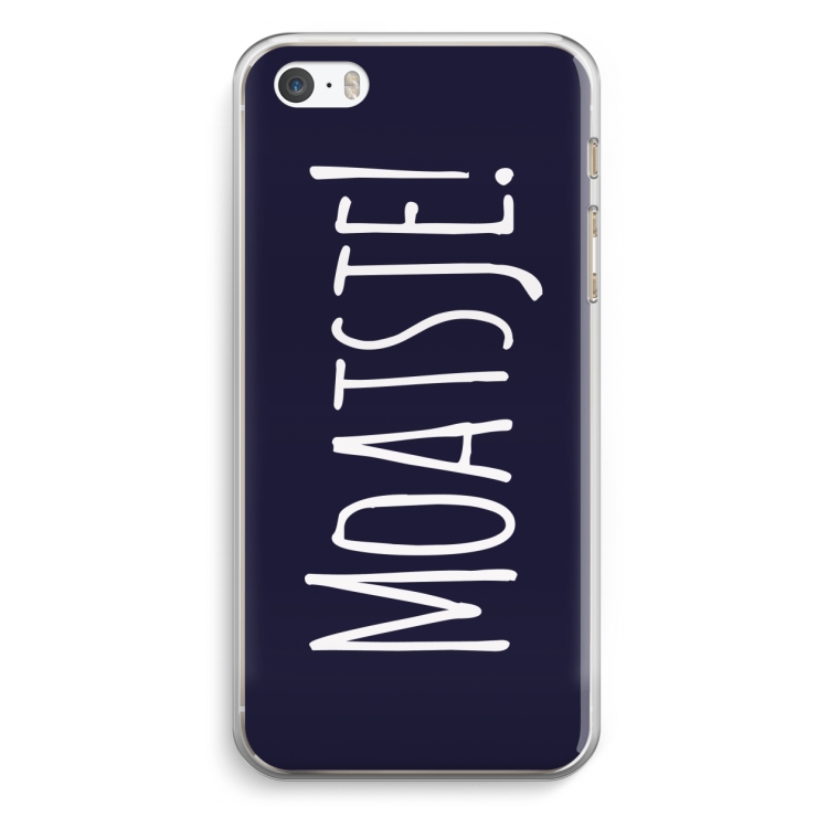 Moatsje!: iPhone 5 / 5S / SE Transparant Hoesje