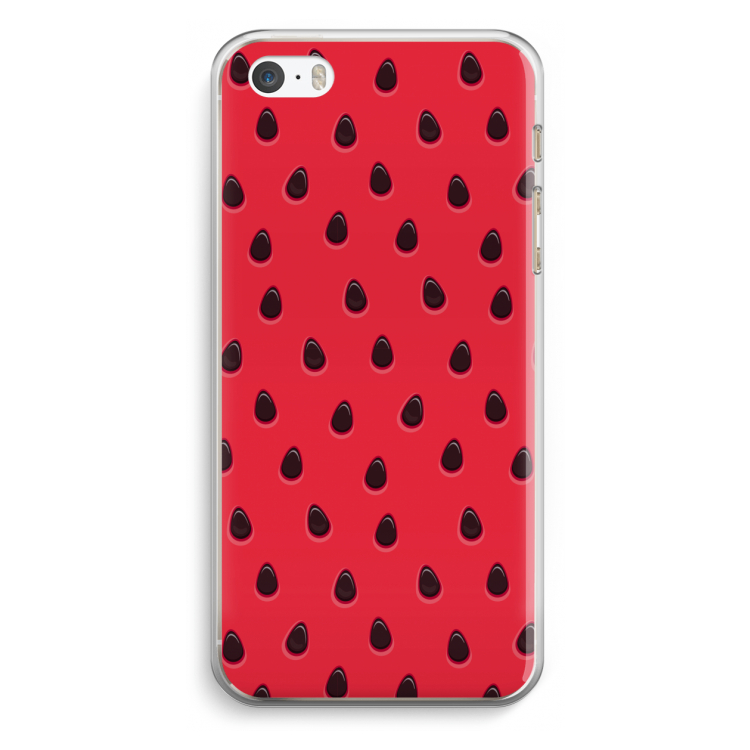 Watermelon: iPhone 5 / 5S / SE Transparant Hoesje