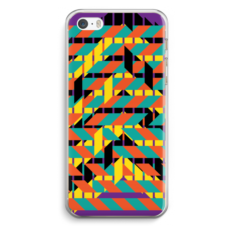 Skew Bee 2: iPhone 5 / 5S / SE Transparant Hoesje