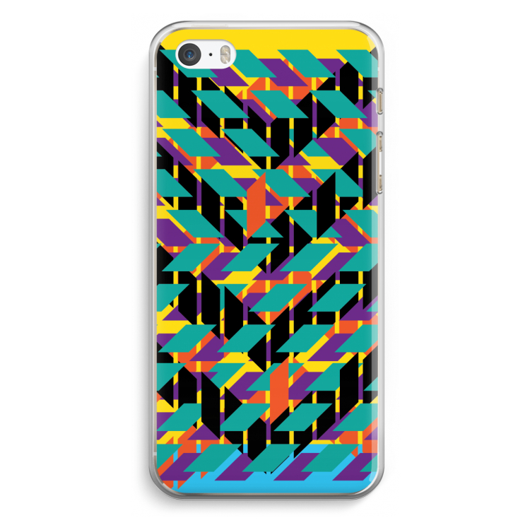 Skew Bee 1: iPhone 5 / 5S / SE Transparant Hoesje