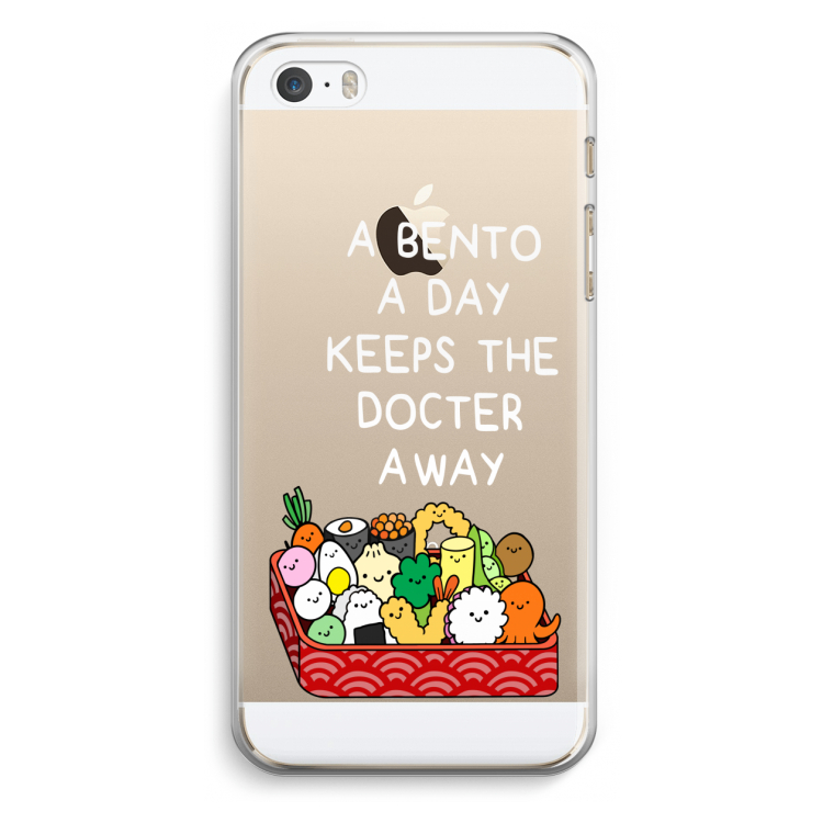 Bento a day: iPhone 5 / 5S / SE Transparant Hoesje